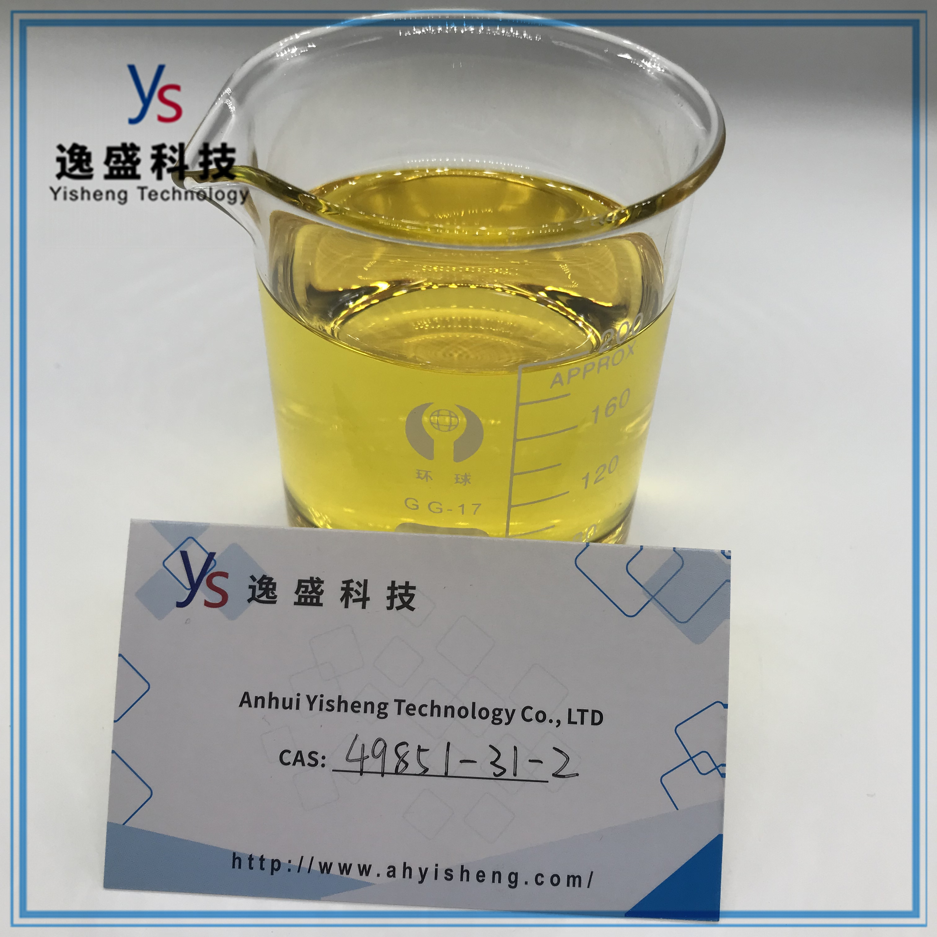 Cas 49851-31-2 2-Bromo-1-fenil-pentan-1-uno líquido de alta calidad 